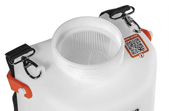 Szeroki otwór wlewowy z filtrem wstępnym