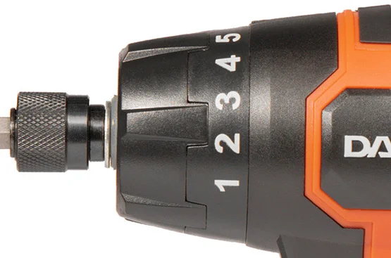 6+1 ustawień momentu obrotowego