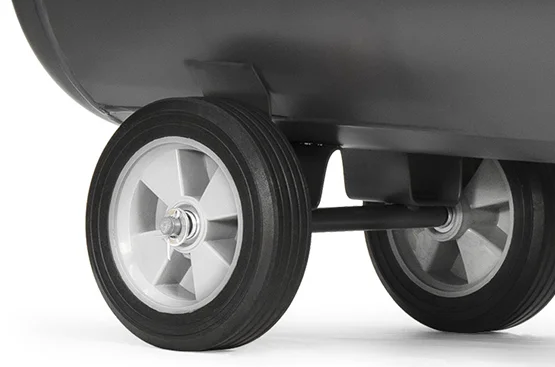 Koła transportowe o zwiększonej średnicy