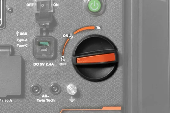 Centralna dźwignia sterująca